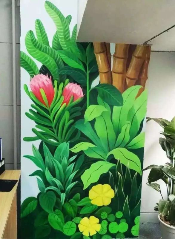 校園繪畫(huà)，室內(nèi)裝飾畫(huà)